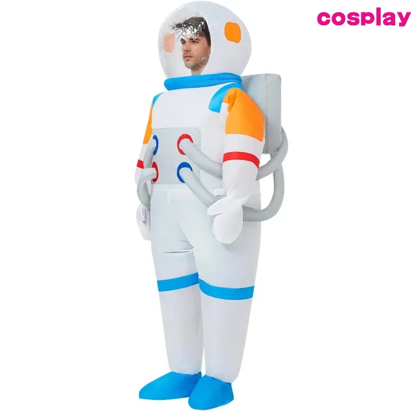 Adult animal biker inflatable cosplay dress Cary mascot Halloween party funny suits D