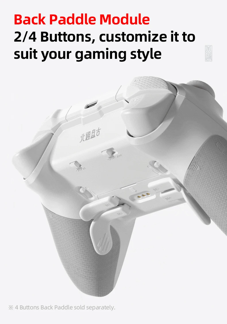 BEITONG PanGu Anpassbarer Modularer Controller Kabelloser Bluetooth-Gamepad Individualisierbarer Gaming-Controller für PC/NS2/Mobilgeräte/Steam – Detail 17