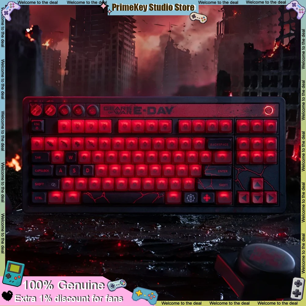 New Arrival Retro 87 Limited Edition Tri-Mode Mechanical Keyboard Custom Lightyear Linear Switch for Esports Games Gift