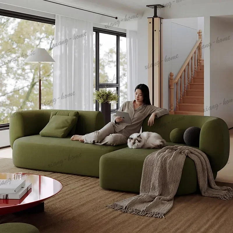 Factory Direct Relaxing Decor Living Room Sofas Recliner Corner Lazy Futon Minimalist Luxury Sofas Accent Cloud Lounge Tumbonas