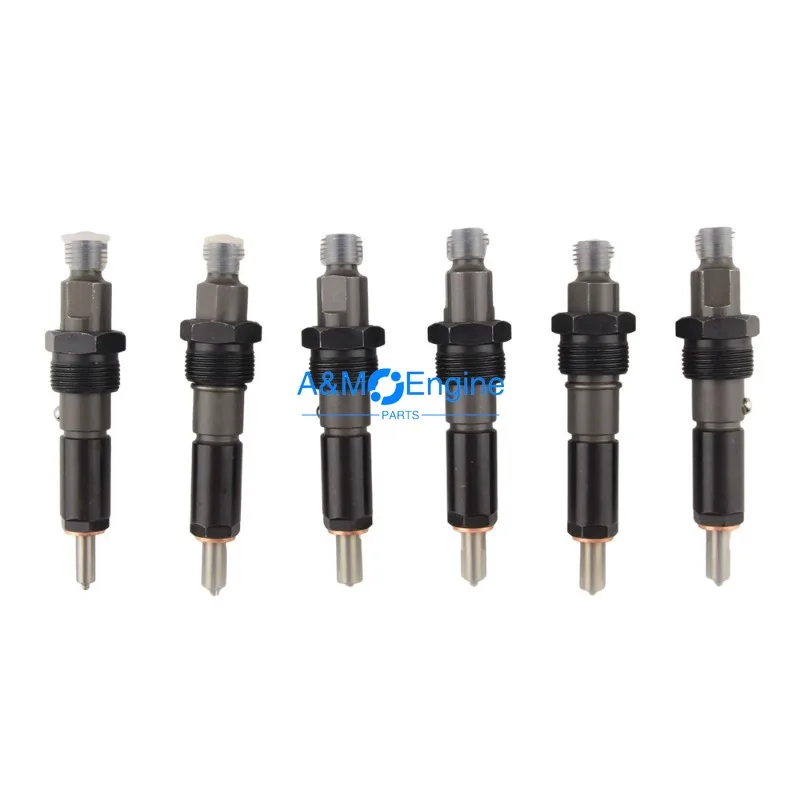 

New Fuel Injector 6Pcs For Cummins 6B 6BT 6BTA Diesel Engin KDAL59P5
