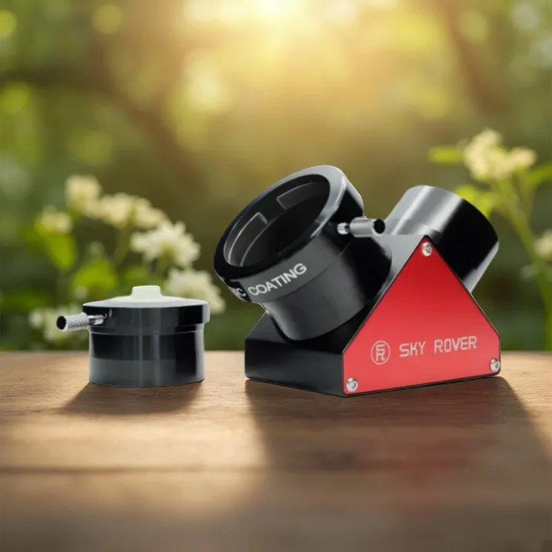 Sky Rover 1.25in  2in Diagonal High Reflective Dielectric Film 99% Reflection 90 Degree Astronomical Telescope Adapter Accessory