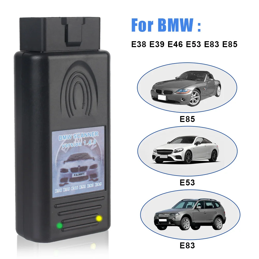 For BMW  Scanner 1.4.0 Multi-Function Unlock Version USB Diagnostic Interface For Windows XP Car Diagnostic Scanner