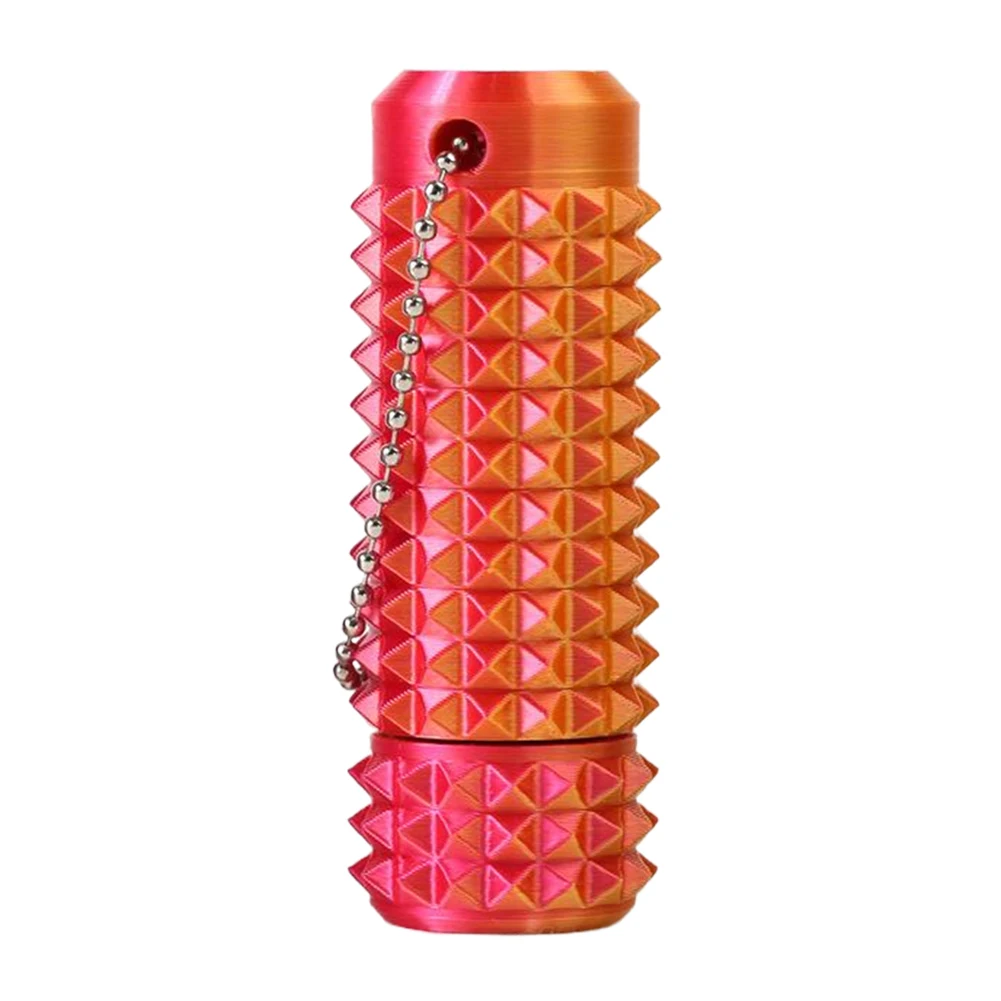 Porte-clés à pointes Grippie Stim, rouleau imprimé en 3D, nouveauté anti-Stress pour cadeaux de noël et d'anniversaire