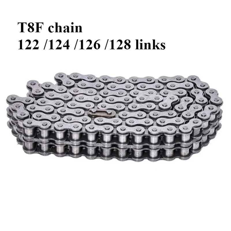T8F Chain T8F Chain 122 /124 /126 /128 Links for Mini Dirt Bike Quad ATV 47cc 49cc Minimoto Pocket Bikes
