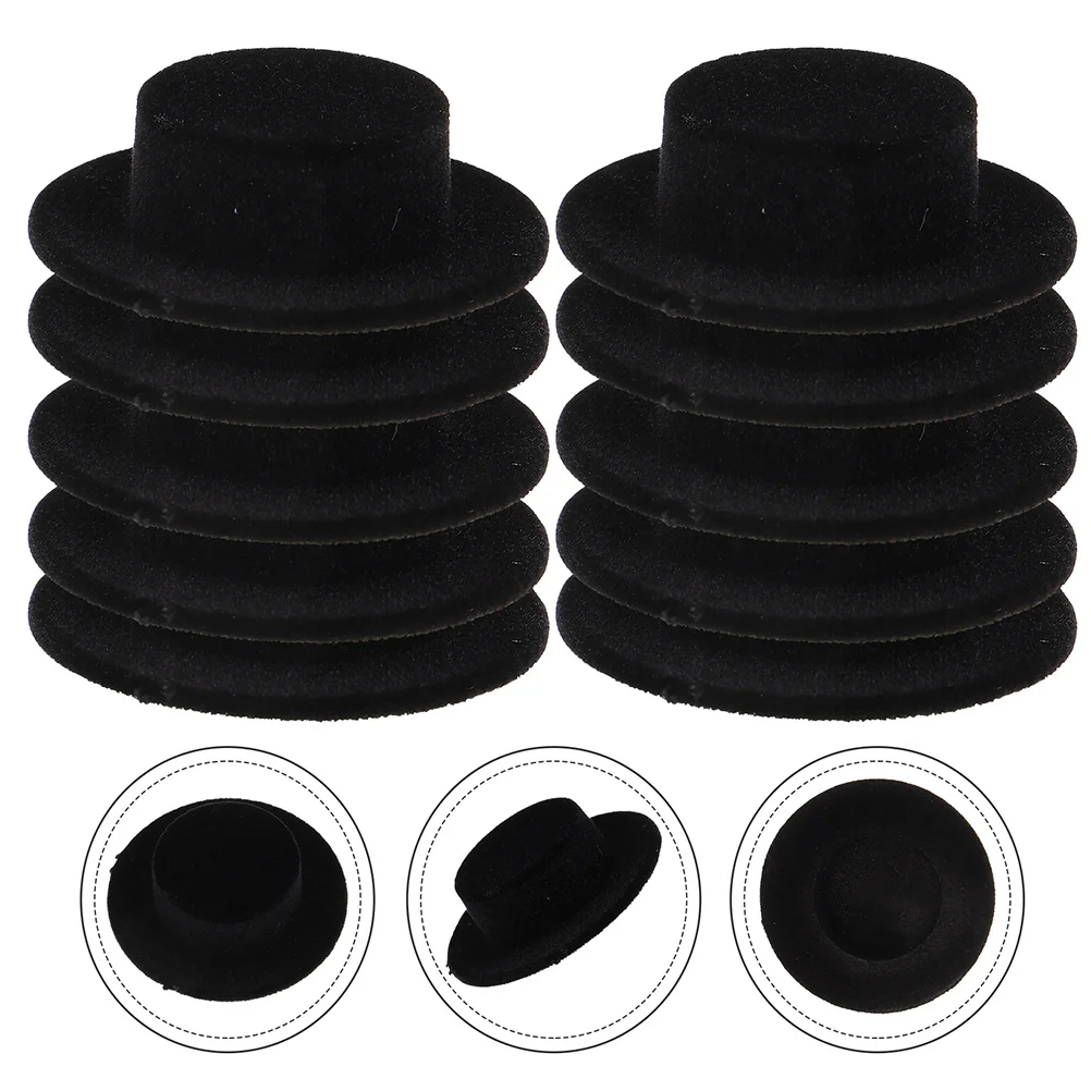 15 stuks mini tops hoeden traditioneel ontwerp perfect voor ambachtelijke decoratie miniatuur hoeden handgemaakte accessoires miniatuur tops hoed