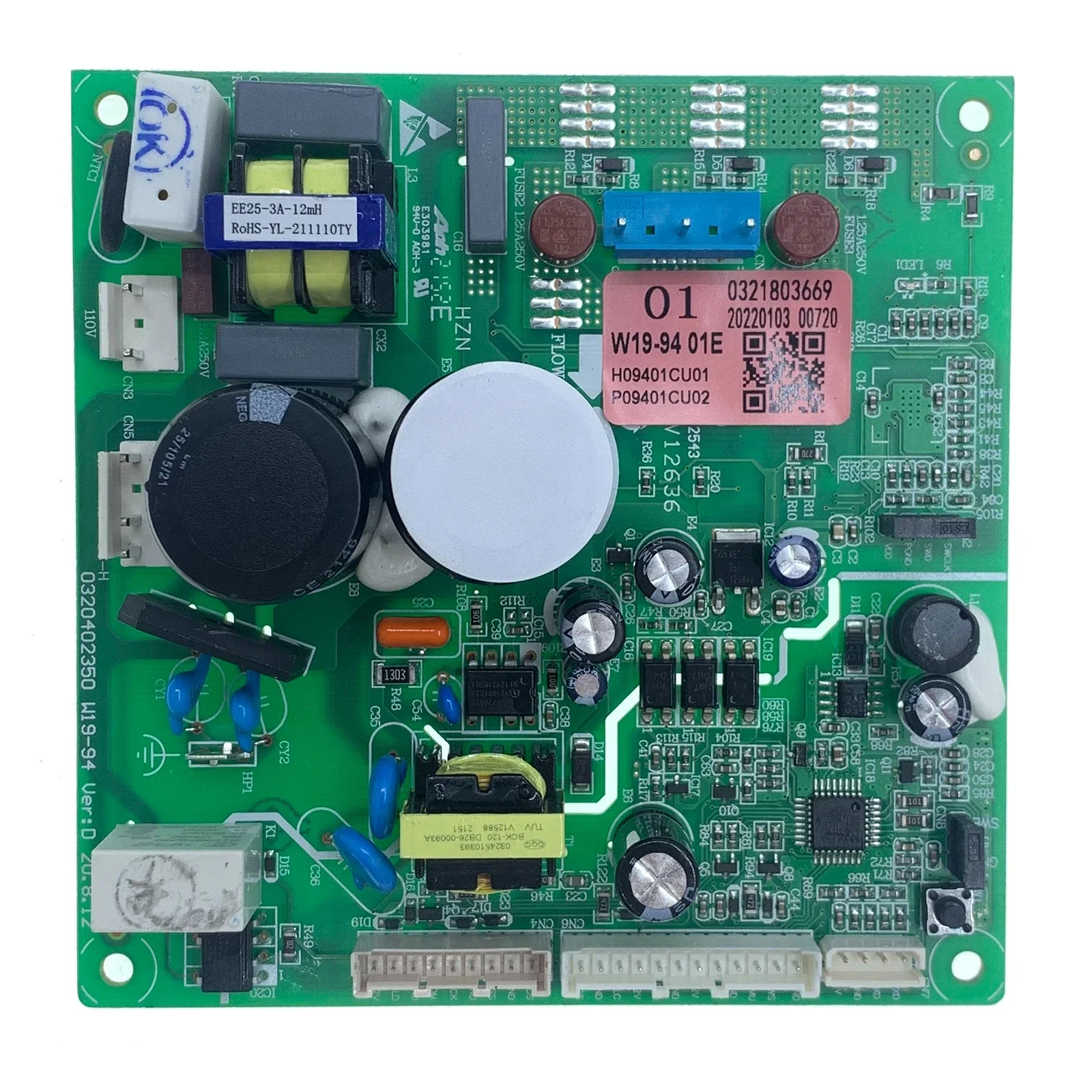 W19-94 01E Refrigerator / Fridge Main PCB Power Control Board for Haitech HRF-AM32