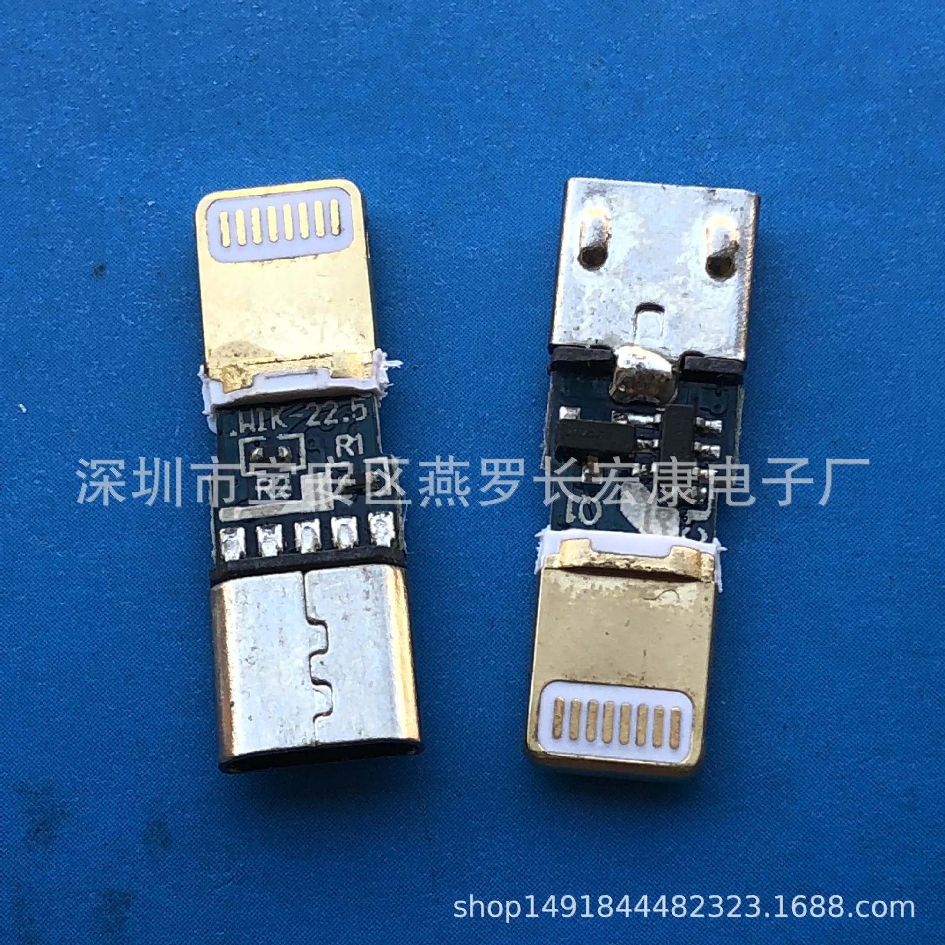 For USB 3.1 TYPE-C ultra-short body female seat, four-pin socket female head, sinking plate 1.45mm DIP + SMT