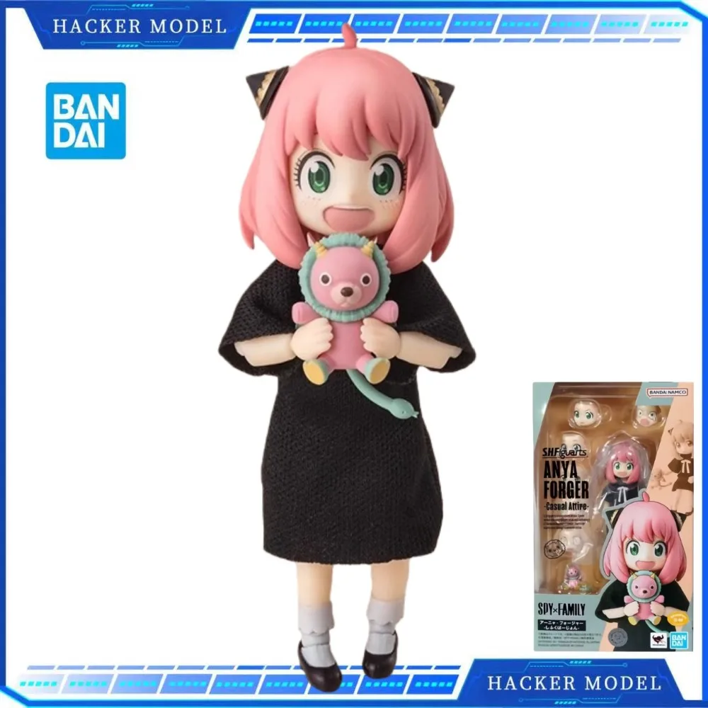 

Bandai Genuine SHF SPY×FAMILY ‌Anya Forger‌ Movable Doll Anime Character Model Desktop Ornaments Collection Birthday Gift