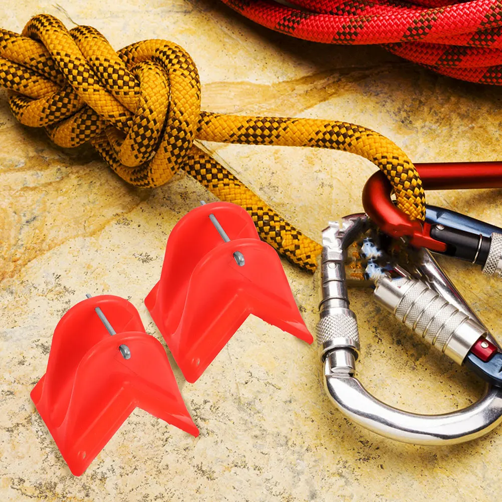 

4pcs Rope Edge Protector Climbing Safety Lightweight Portable Tools for Mountaineering Hiking Camping Escape Ropes Protectors