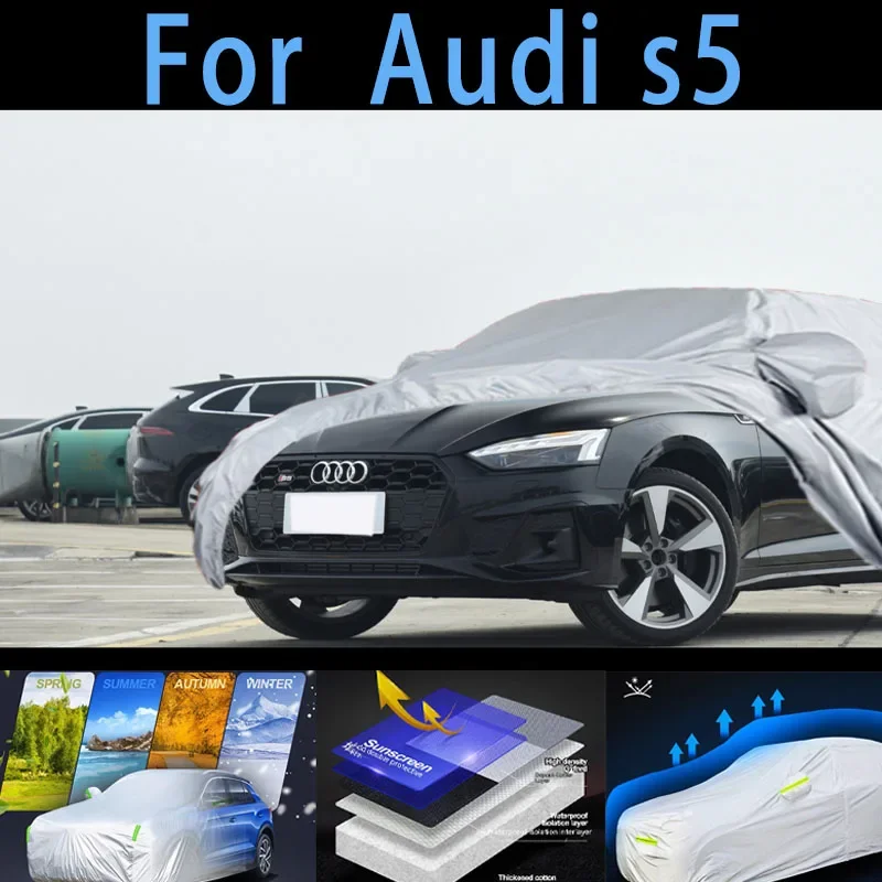 

For Audi s5 Car protective cover,sun protection,rain protection, UV protection,dust prevention auto paint protective