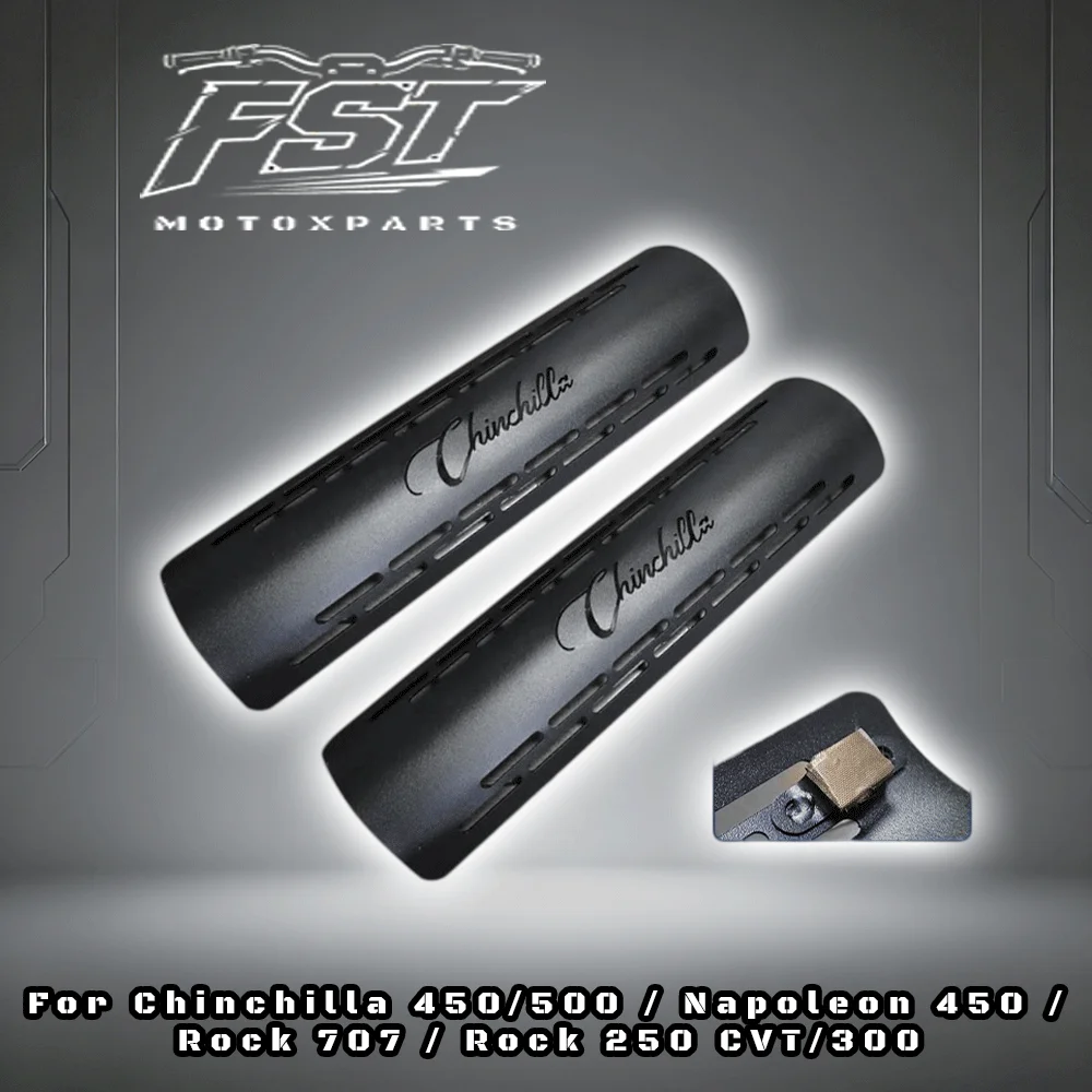 For Aftermarket heat shield suitable for Benda Chinchilla 450/500, Napoleon 450, Rock 707, and Rock 250 CVT/300.