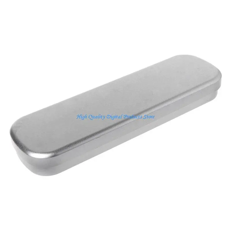 U2JE Iron Pen for Case Portable Pencil Box Student Stationery Storage Office Supply