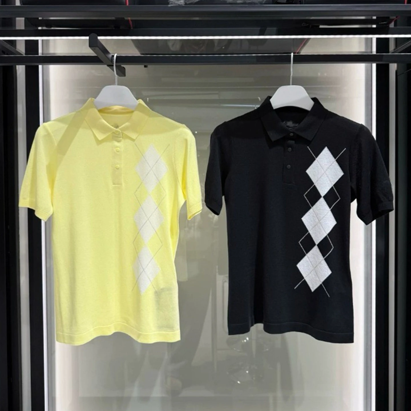 2026 New Korean Original Women Golf Knit Polo Shirt Short Sleeve Soft Breathable Casual Sport Golf T-Shirt Top
