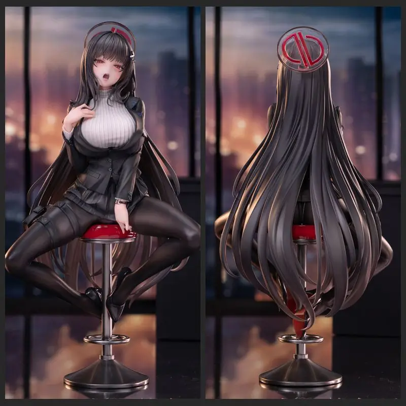 

25cm Blue Archive Tsukatsuki Rio 1/7 Girls Toys Chinese Anime Figures PVC Action Figure Toy Game Collectible Model Doll