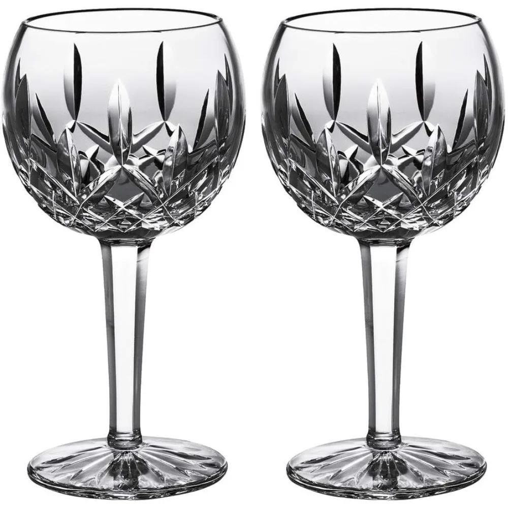 Lismore Balloon Wine Glass Set of 2 Glassware Drinkware Whiskey Cup Cups Kitchen Dining Bar Home