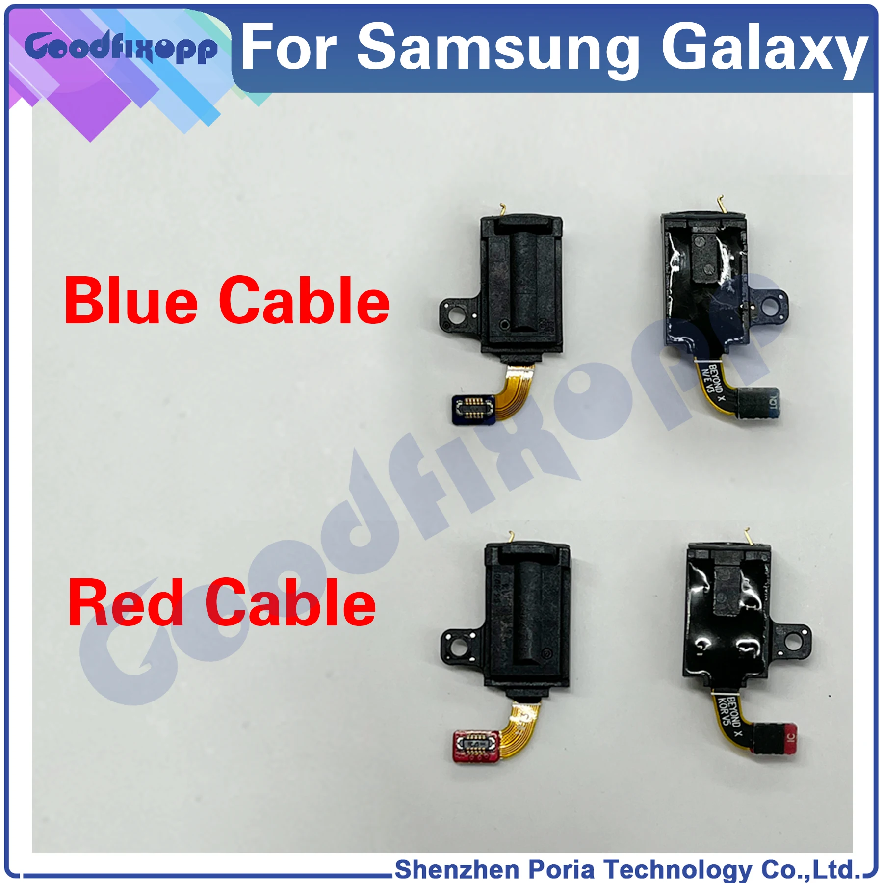 For Samsung Galaxy S10 5G SM-G977 G977 G977B G977N G977U Audio Earphone Jack Flex Cable Replacement