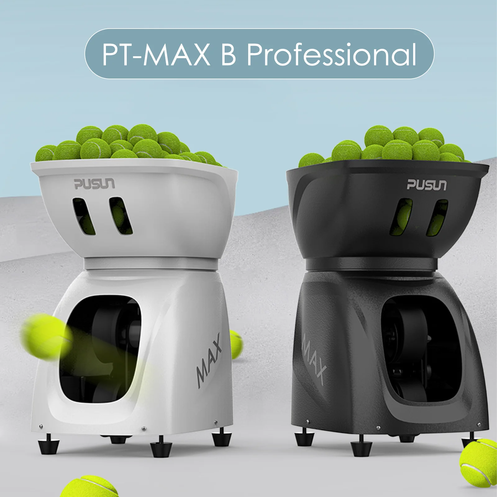 آلة كرة التنس، كرة التنس PUSUN PT-MAX B للملاعب