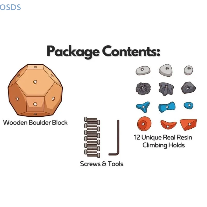 1 قطعة هدايا عشاق التسلق جديد إصبع تسلق الكرة قوة الاصبع ممارسة تسلق الكرة 18 نقاط الصخور الحقيقية