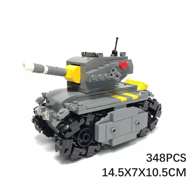 Action Figure Metal Slug Tank SUPER 24110 Super Vehicle 001 Assembled Models Toys Gray Figurine Building Blocks MOC Toys Gifts