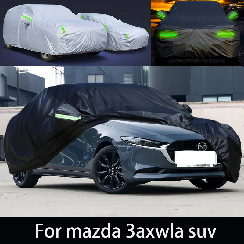 

For mazda 3axwla auto anti snow, anti freezing, anti dust, anti peeling paint, and anti rainwater.car cover protection