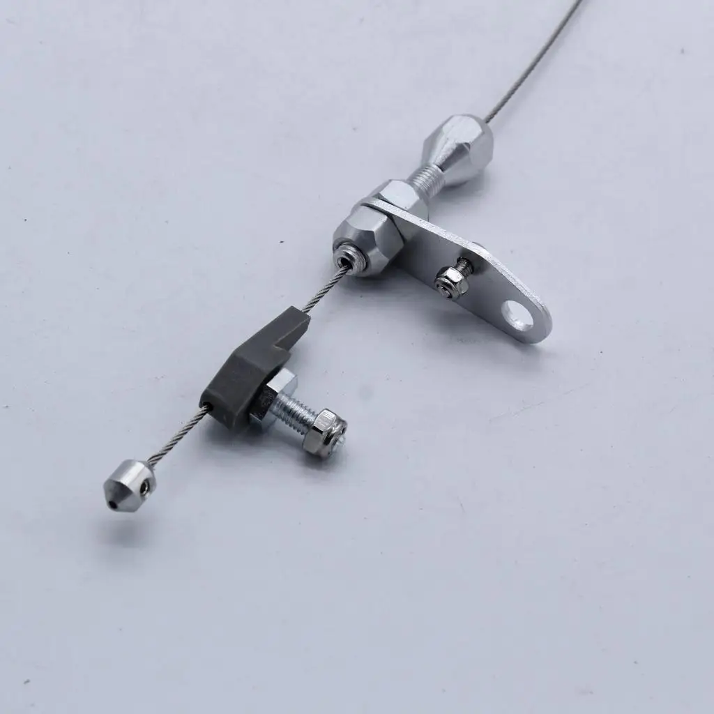 

New Stainless Braided Vehicle Kickdown Cable Polished Alloy Throttle for C4 Maverick Ranch Wagon Falcon