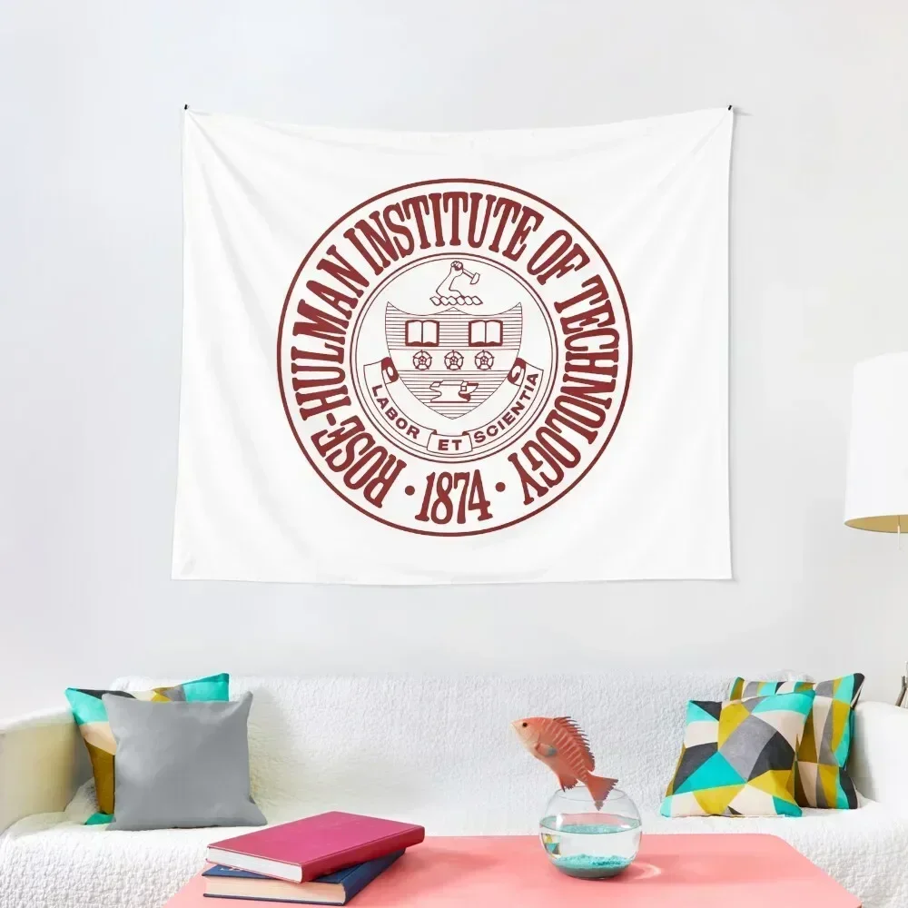 Rose Hulman Institute of Technology College Tapestry Aesthetic Room Decors Home Decorations Aesthetic Tapestry