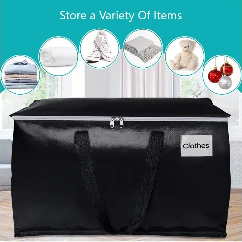 Abbigliamento per la casa trapunte Storage Bag pieghevole Carry-on Move House Organizing Duffel Pack bagaglio portatile articoli per il pacchetto a