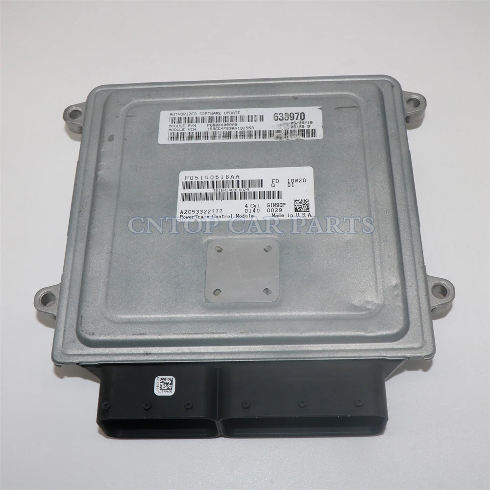 

05150518AA 5150518AA Engine Powertrain Control Module ECU ECM for Chrysler Sebring Dodge Avenger Journey 2.4L 2009-2011