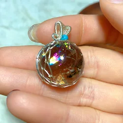 Healing Natural Crystal Clear Quartz Smokey Accessory Crackle Gemstones Mineral Energy Reiki Home Decorations Gift