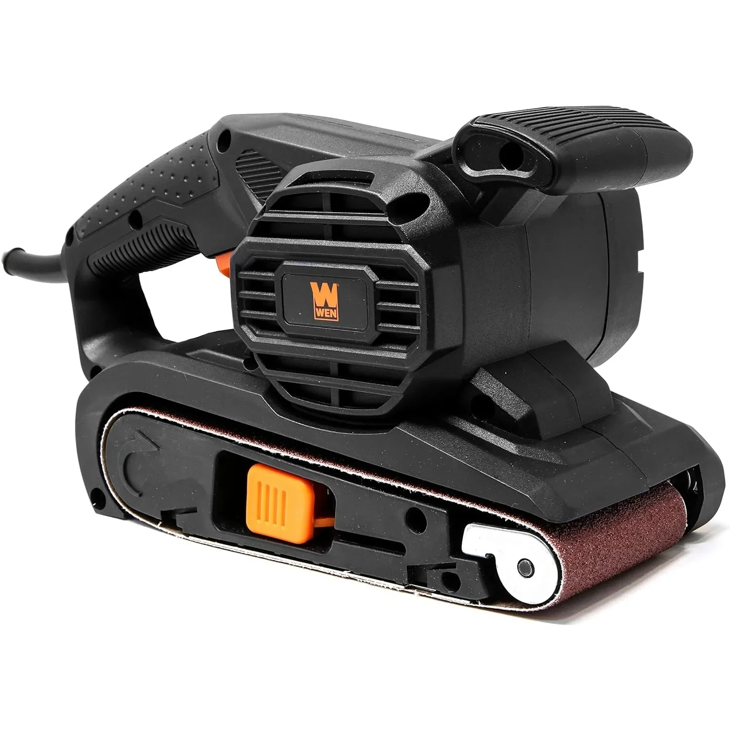 HB6319 6.3-Amp 3-by-18-In Handheld Portable Belt Sander, Black