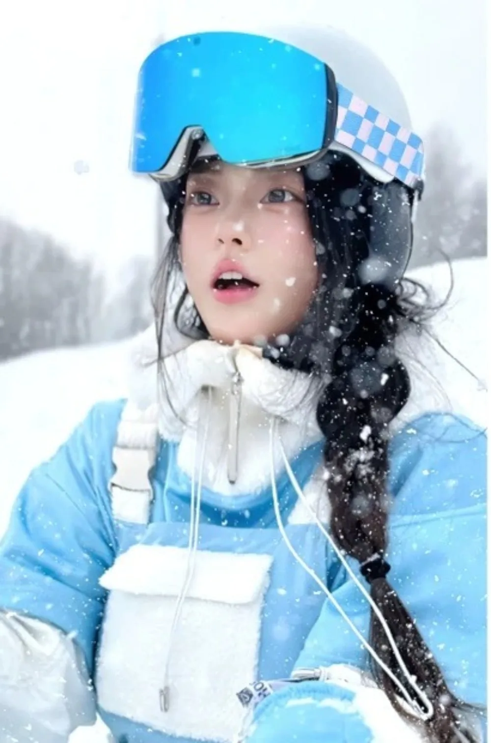 

​​New Spherical Ski Goggles Double Anti Fog for Men Women Outdoor Snowboard Eyewear​​