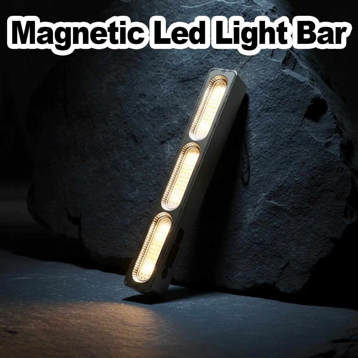 Rechargeable LED Tube Light Power Pack with Light High Lumen COB for Outdoor Camping Fishing Waterproof Tent Lamp and Lantern