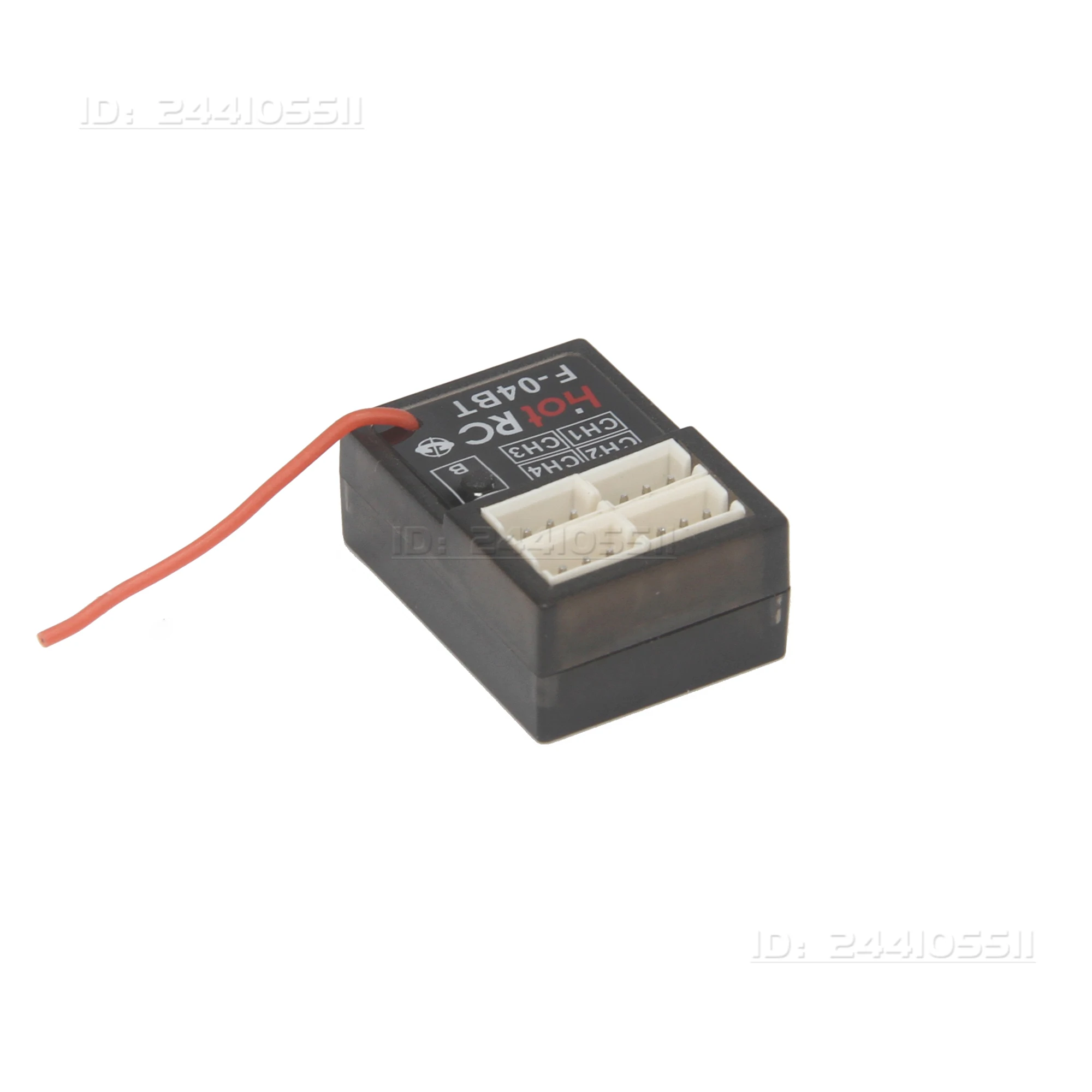 HotRC F04BT 4CH 2.4G Gyro Mini Receiver PWM 4V-9V DC for RC Car Aircraft Tank Ship Boat Toy Part CT-6A HT-8A DS-600 CT-6B CT-8B