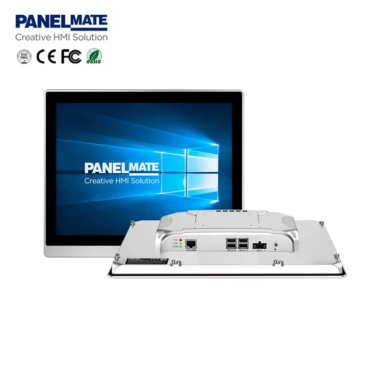 IDD22150-R2 Industrial Touch Screen Monitor Embedded IP65 Waterproof Ethercat Capacitive Touch Panel Codesys with Kvm Extender