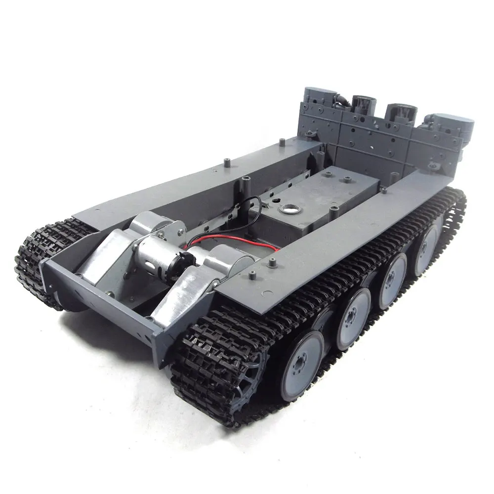 

Heng Long 1/16 Tiger 1 Lower Hull Chassis Kit with Steel Gearbox Metal Suspension Arm Tracks Idler Wheel Sprockets Road Wheels