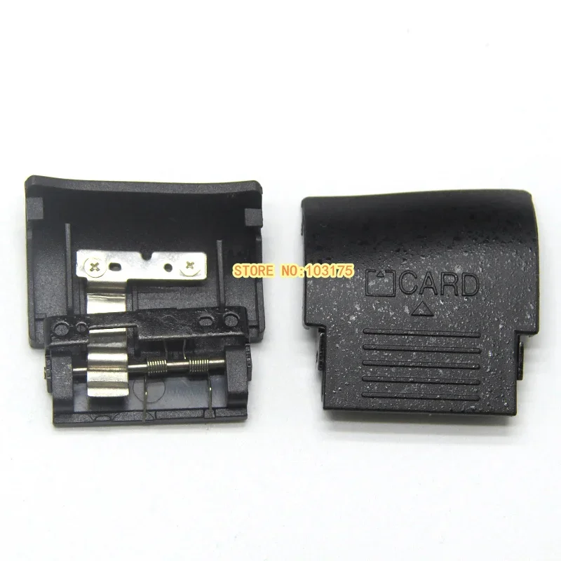 ใหม่ SD Chamber ประตูสําหรับ Nikon D90 พร้อมฤดูใบไม้ผลิและแผ่นโลหะกล้อง