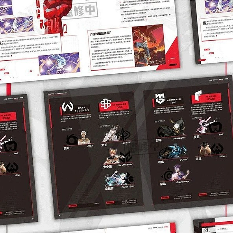 Oficjalny artbook z grafikami postaci z kolekcji Transformation Heroes X — zdjęcie produktu 3