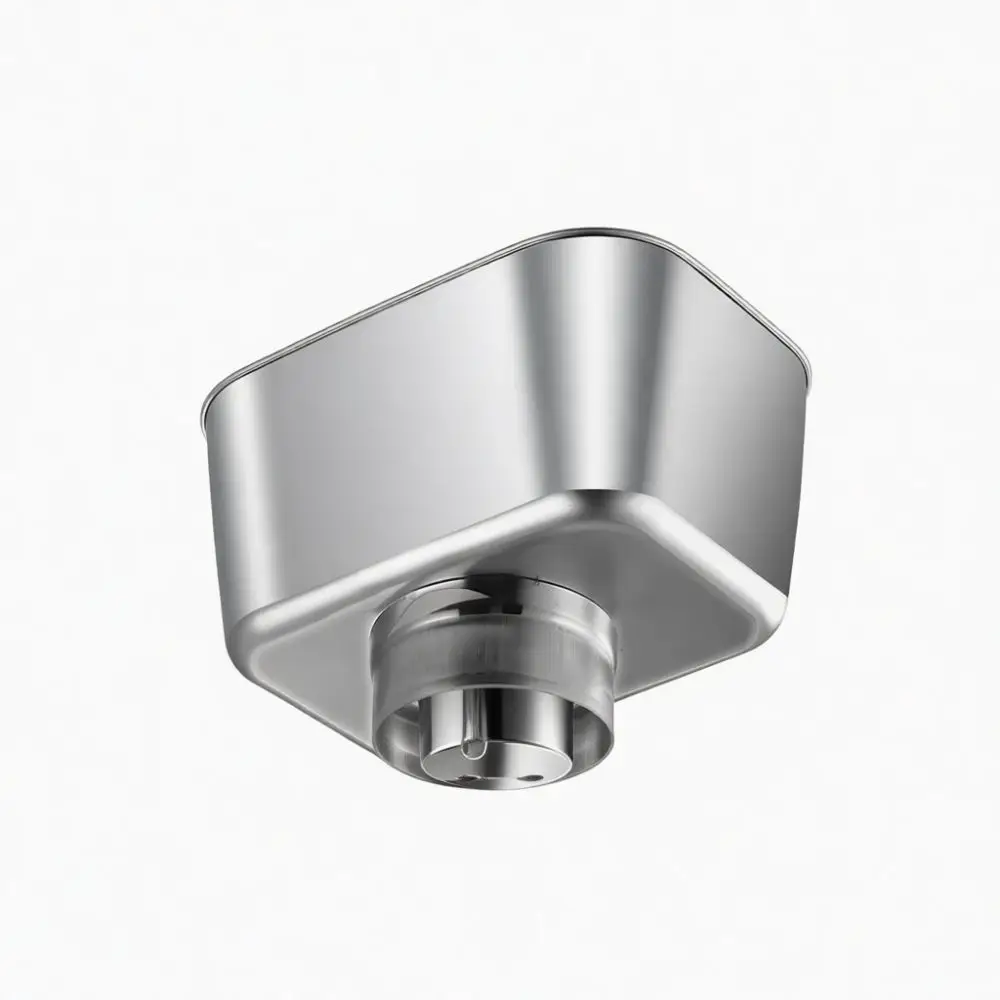 Reliable Stainless Steel Rain Catching Funnel Square Pipe Drainage System Accessory Roof Maintenance Essential Part