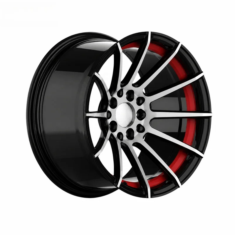High Quality Multi-drill Flow Formed Alloy Car Wheel Rims 73.1 Center Bore 8/100/114.3 10/100/114.3 Universal Aftermarket Rims f