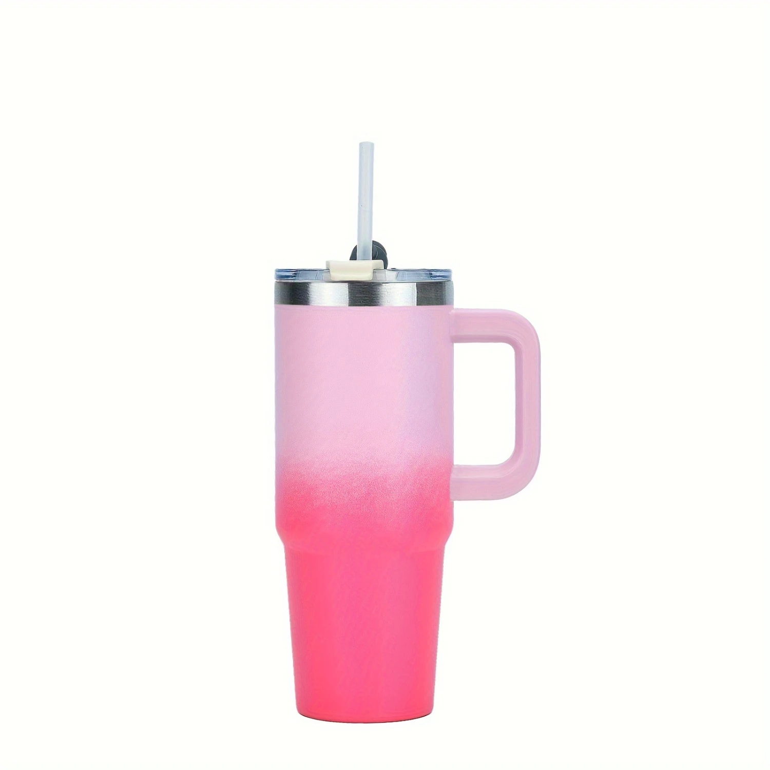 

40 OZ Stainless Steel Vacuum Insulated Bottle with Wide Spout Lid, Tumbler with Lid and Straw for Water, Iced Tea or Coffee size