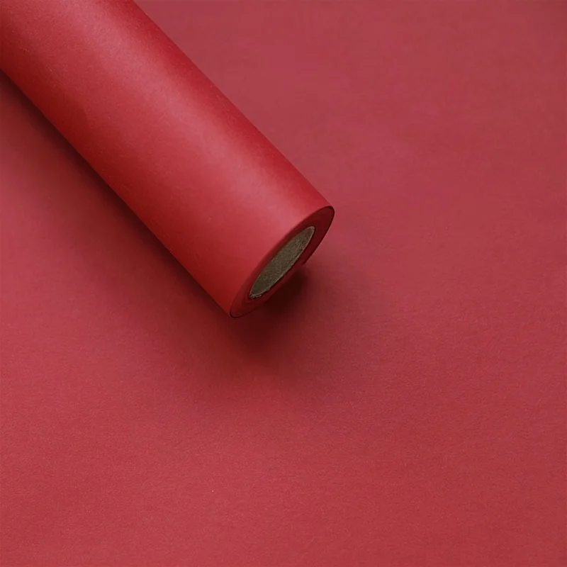 Papel Kraft rojo 100% reciclado de 30 cm x 3 m: rollo multiusos para envolver regalos, mudanzas, manualidades y paredes del piso
