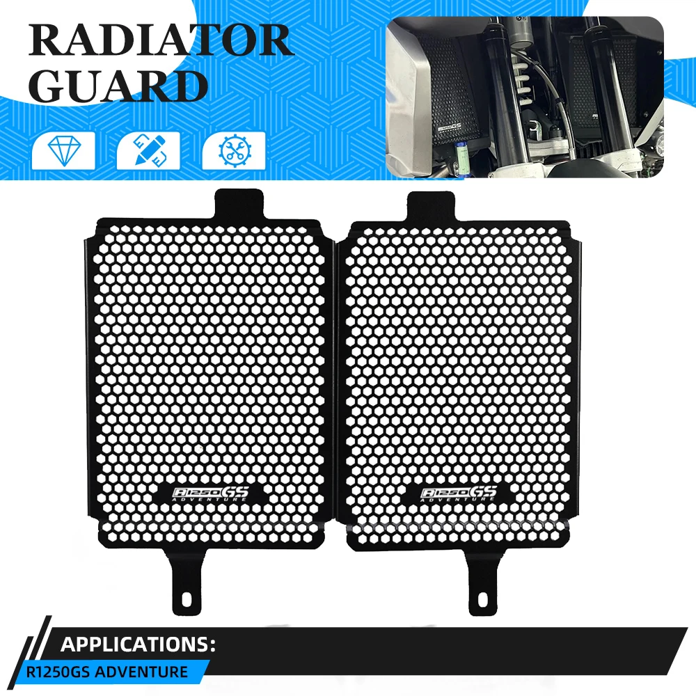 

2024 2023 R 1250 GS Motorcycle For BMW R1250GS Adventure Exclusive Rallye 2020 2021 2022 Radiator Grille Guard Cover Protector