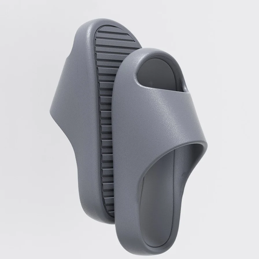 

Summer Men's Slippers Women Thick Sole Sandals Soft Comfortable Flats Couples Outdoor Flip Flops Indoor Non-Slip Shower Shoes