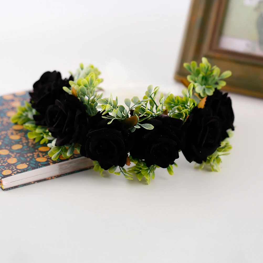 

Wreath Tiara Wedding Headpiece Bridal Headpieces for Bride Hair Accessory Accessories Women