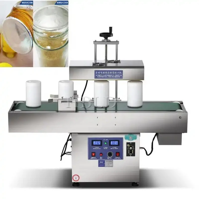 

Fully Automatic Electromagnetic Induction Sealing Machine, Commercial Small Aluminum Foil Packaging Machine