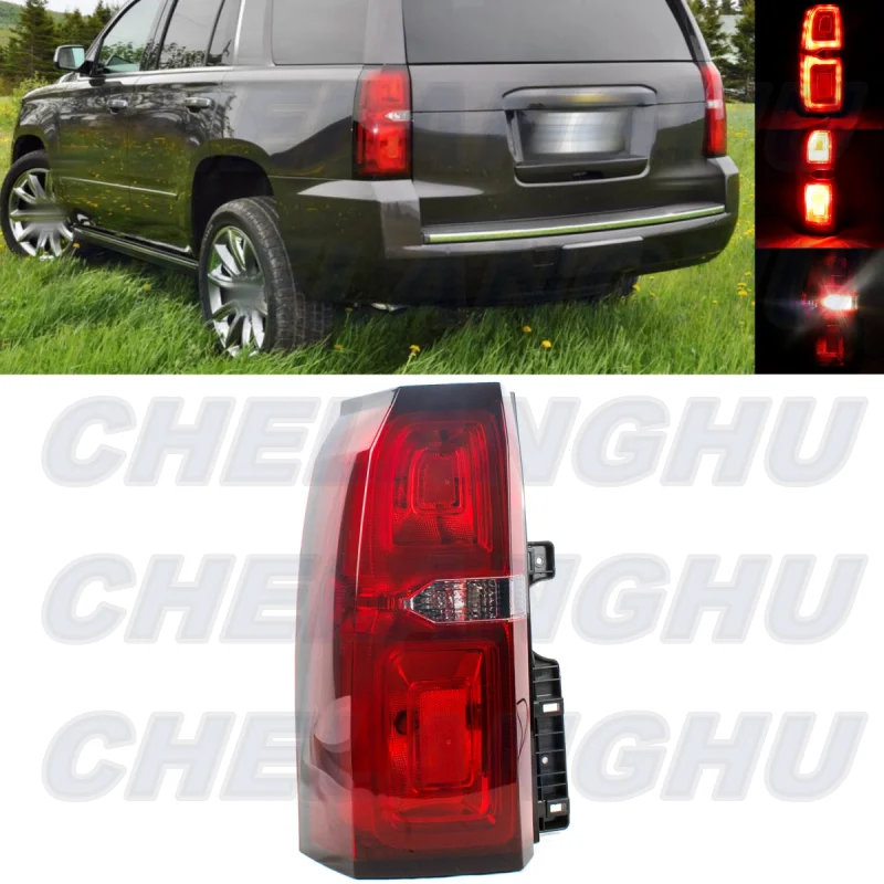 

For Chevrolet Tahoe Suburban 2015 2016 2017 2018 2019 2020 Left Side Tail Light Rear Lamp With Bulbs car assecories