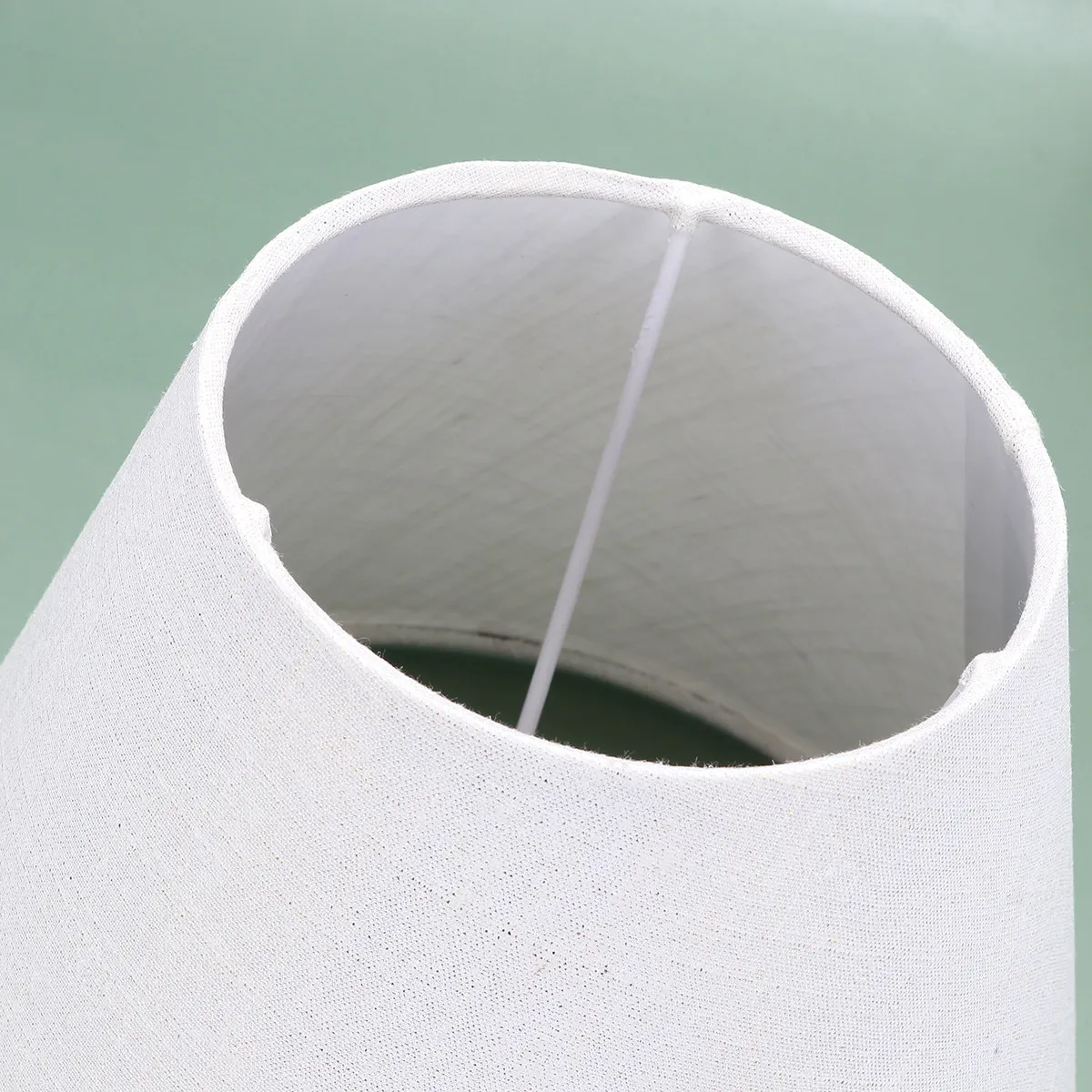 

Тканевый абажур из мешковины для настольной лампы с цоколем E27, теплый рассеивающий свет, декор для спальни и гостиной, цвет хаки