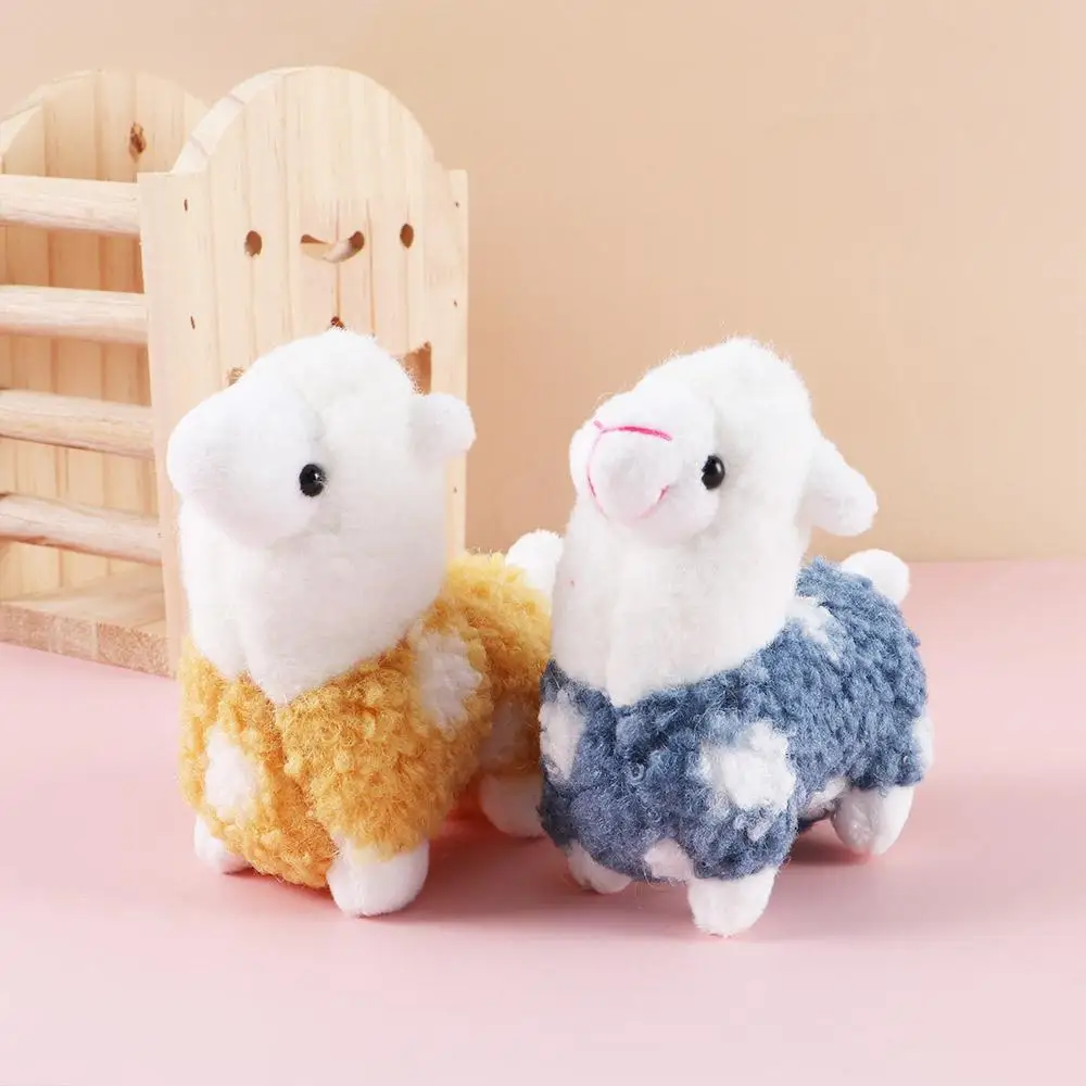 

Pendants Door Car Key Doll Ornaments Birthday Toy Stuffed Toy Key Chain Doll Plush Animals Keyrings Alpaca Plush Keychains