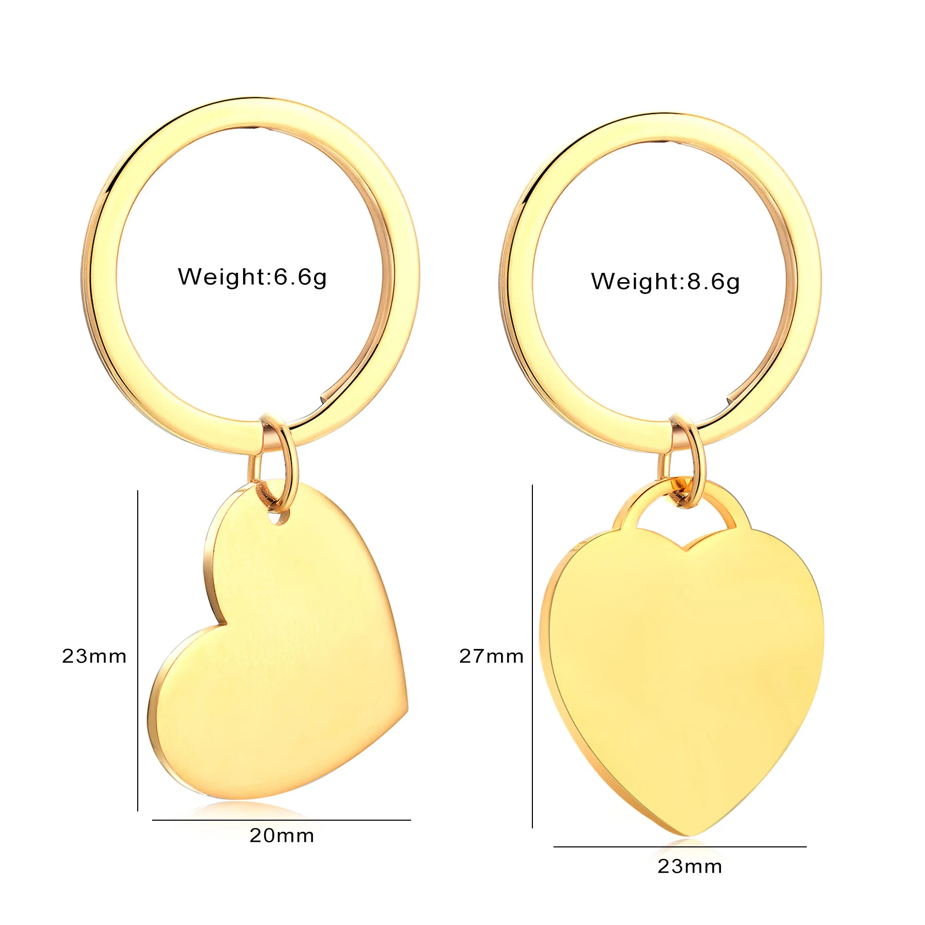 Custom Photo Love Pendant Key Chain For Men and Women Personalized Picture Keyring Accessory